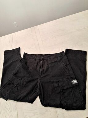 Zara DNWR Cargo Pants Men's Black Waist 34